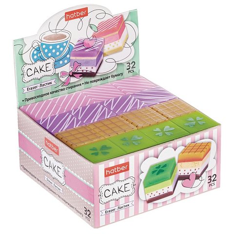 ластик цветной Cake пироженое er_065220/wtz-7