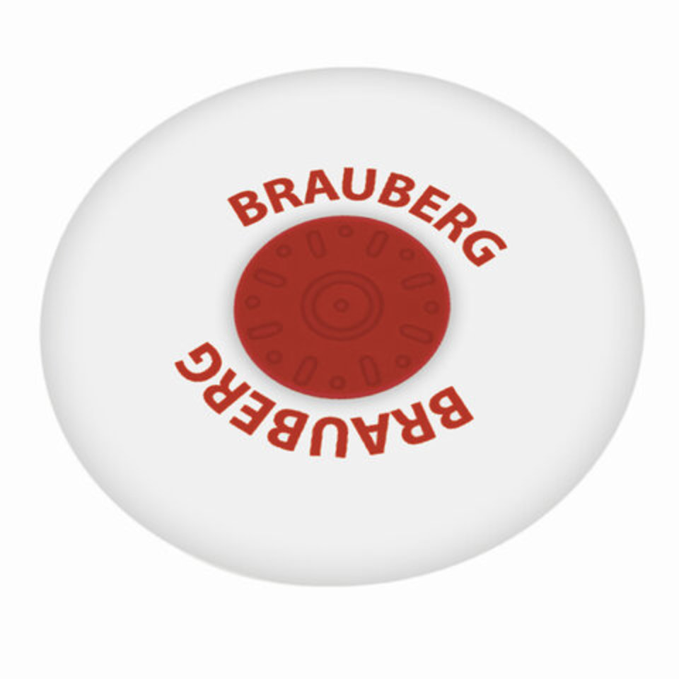 ластик Brauberg Energy цветной 30х30х8мм 222472