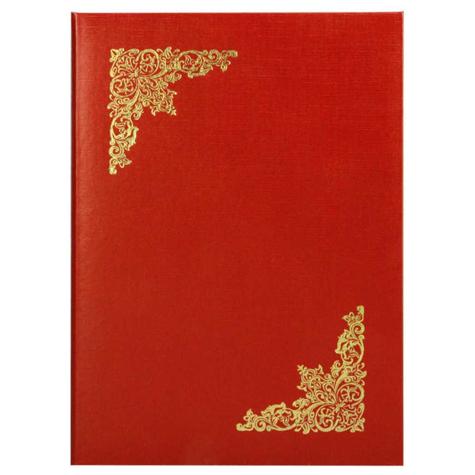 папка адресная с тиснеными уголками пб4001-209