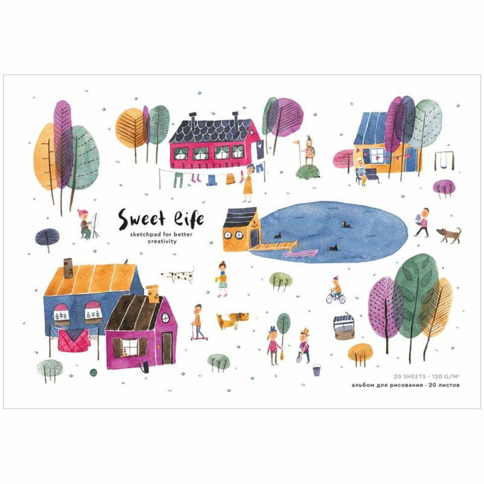 альбом для рисования 20 листов Village 120г/м2 ps20s-36917 319131
