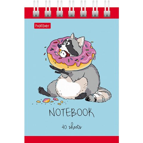 блокнот А7 40 листов Забавные Животные на гребне 055964