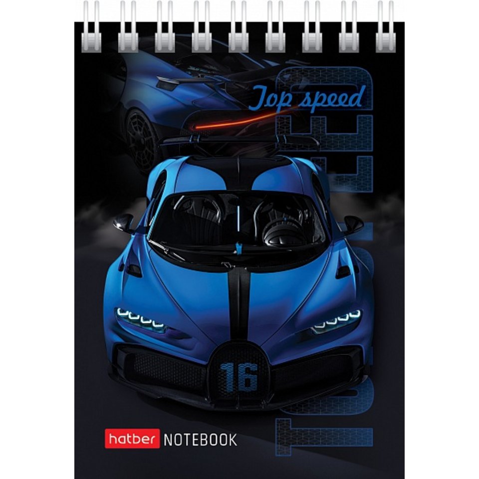 блокнот А7 60 листов Автошоу на гребне 066626