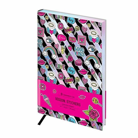 книга для записи А5 Vision. Stickers na5-25380 284118