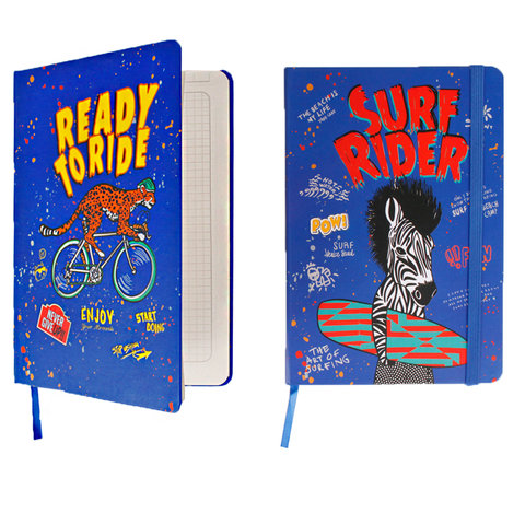 записная книжка А5 96 листов Swag на резинке hpr120 284530