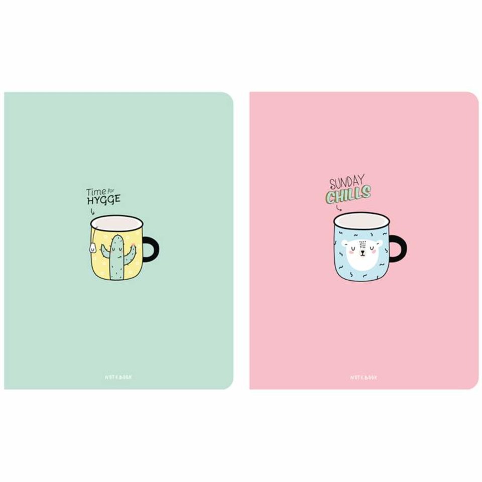 книга для записи А5 64 листа "Lime Tea" 9146 313281