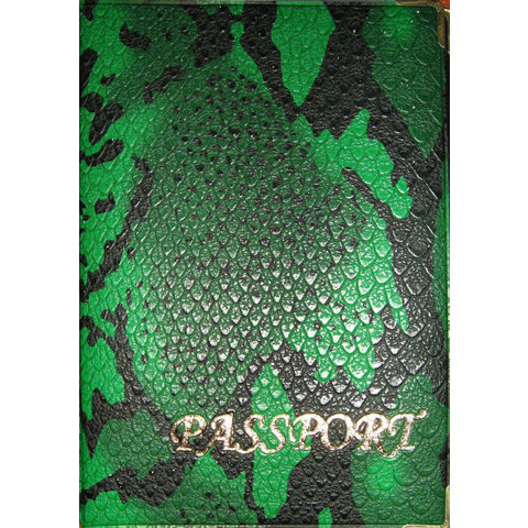 обложка для паспорта Змея од5-21