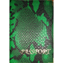 обложка для паспорта Змея од5-21