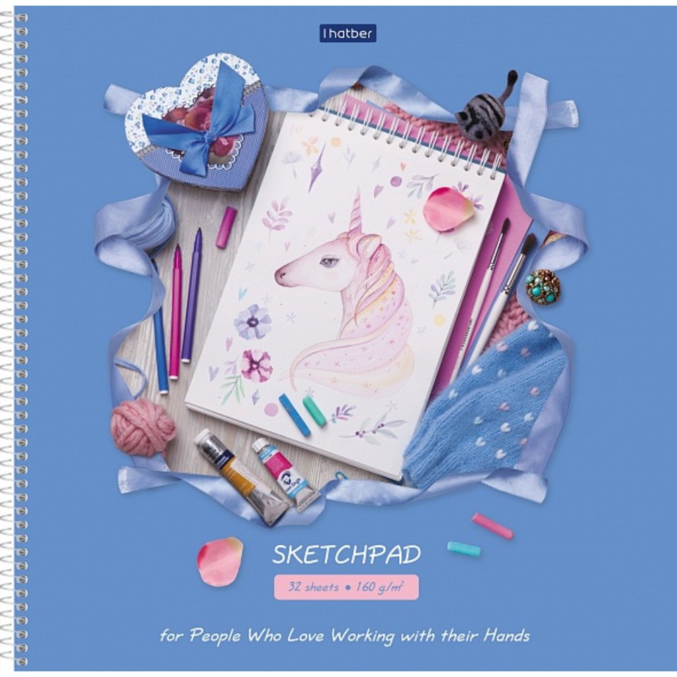 скетчпад А3 32 листа "Искушение Нежностью" квадратный 160г/м 22269(061093)