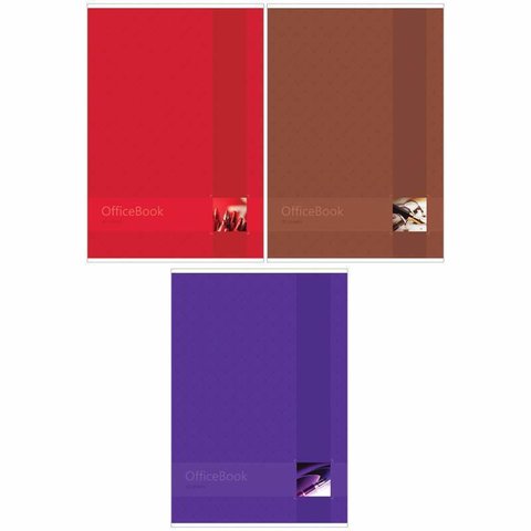 тетрадь А4 80 листов Моноколор. Оffice Book в клетку 13755 245166