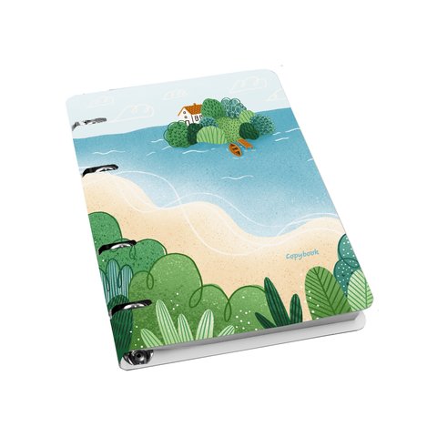 тетрадь на кольцах 100 листов Cute & Funny. Дизайн 10 ПБМ1004828 Эксмо