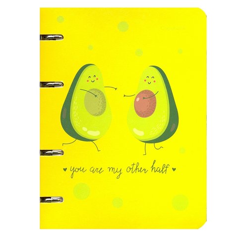 тетрадь на кольцах 100 листов Cute & Funny. Дизайн 9 ПБМ1004827 Эксмо