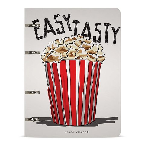 тетрадь на кольцах 80 листов ПОПКОРН 7-80-632/01