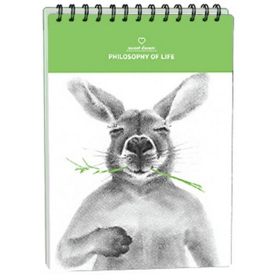 скетчбук А5 40 листов Kangaroo твердая обложка на спирали n1024