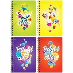 записная книжка А6 140 листов Стиль. Bright Color на гребне 16827 254000