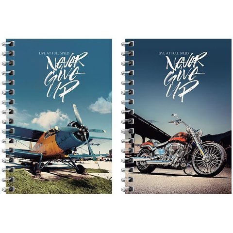 записная книжка А6 140 листов Техника. На Полной Скорости на гребне 10328 236680