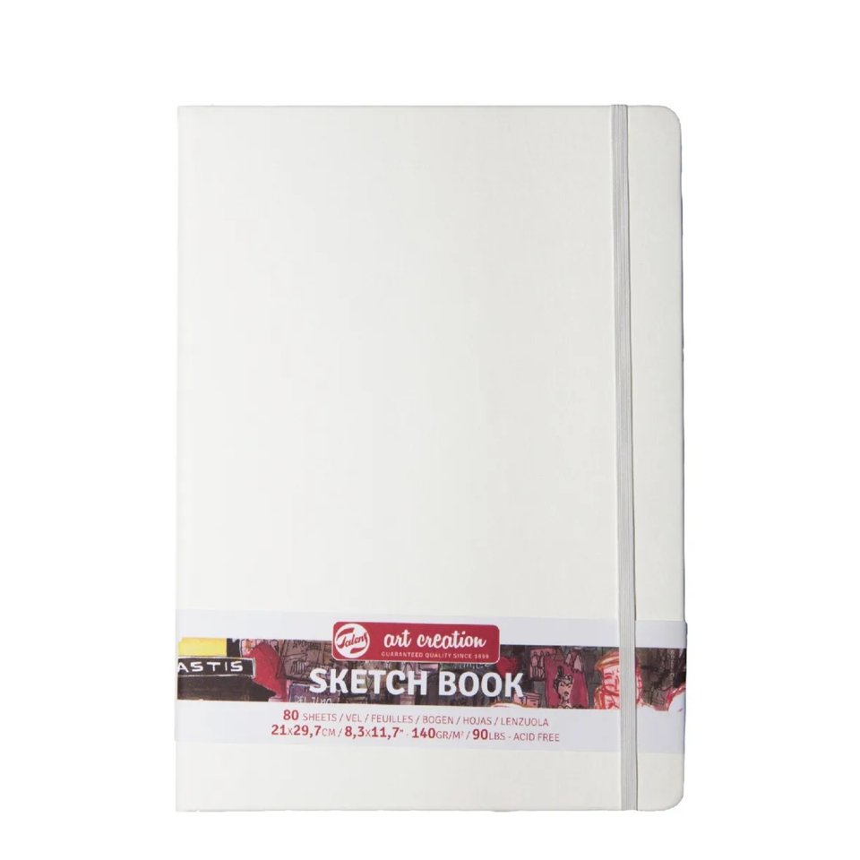 скетчбук А4 80 листов Art Creation 140г/м белый 9314103m