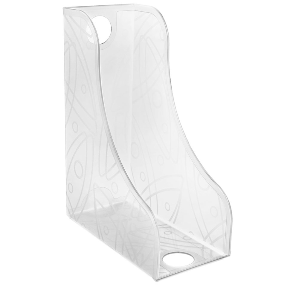 подставка для бумаг вертикальная 118мм лт370 прозрачная