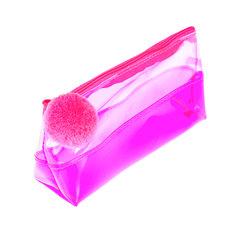 косметичка для девочки Розовый прозрачный пн-6560