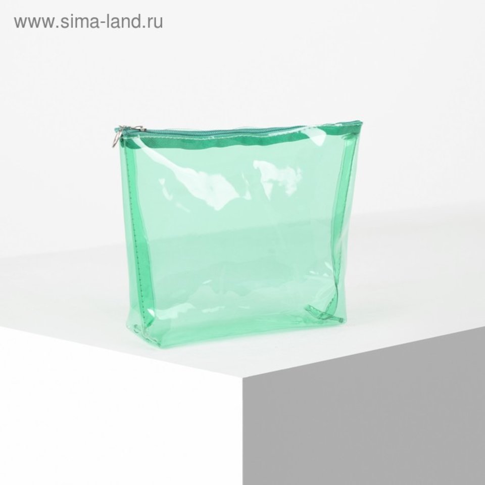 косметичка для девочки цветная зеленая 4690129