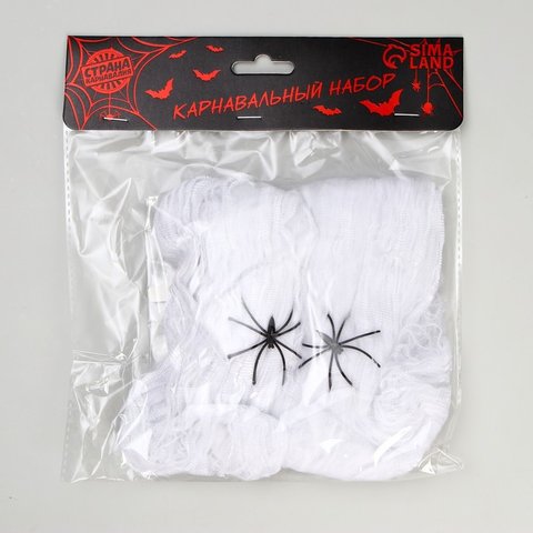 сувенир Паутина жуки-пауки 6888658