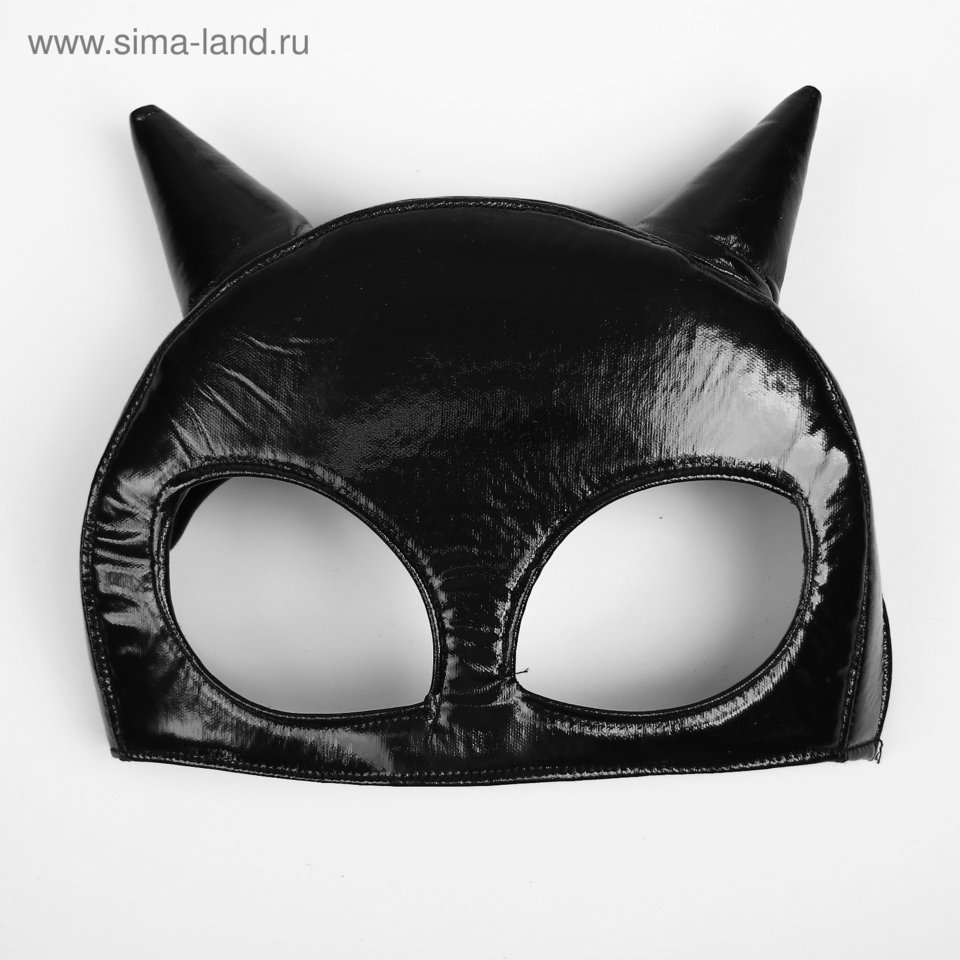 маска Кошка черная 4442230