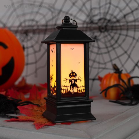 фонарь Тыквы на батарейках 13см 4833490