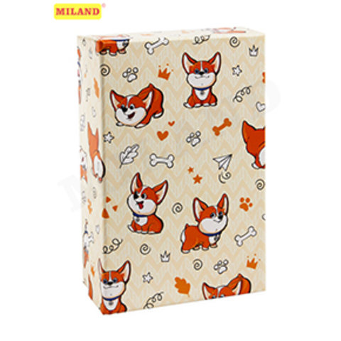 коробка подарочная Корги 19х12х7,5см пп-2335