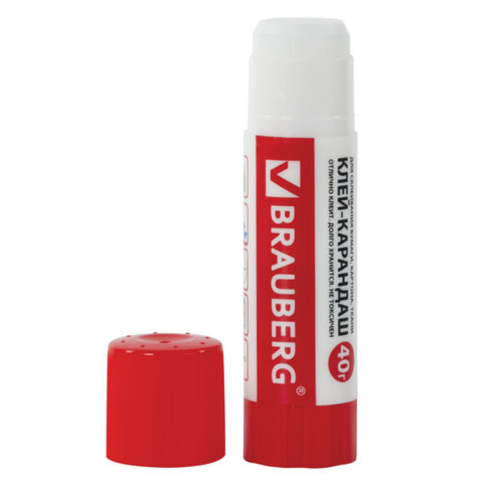 клей-карандаш 40г Brauberg pvp 222928