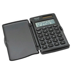 калькулятор карманный 8 разрядов Uniel uk-14k двойное питание крышка