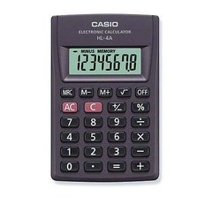 калькулятор карманный 8 разрядов Casio hl-4a-s-eh 22310/112903