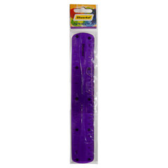 линейка 20см пластиковая цветная гибкая фиолетовая Silwerhof 160180/Brauberg210674