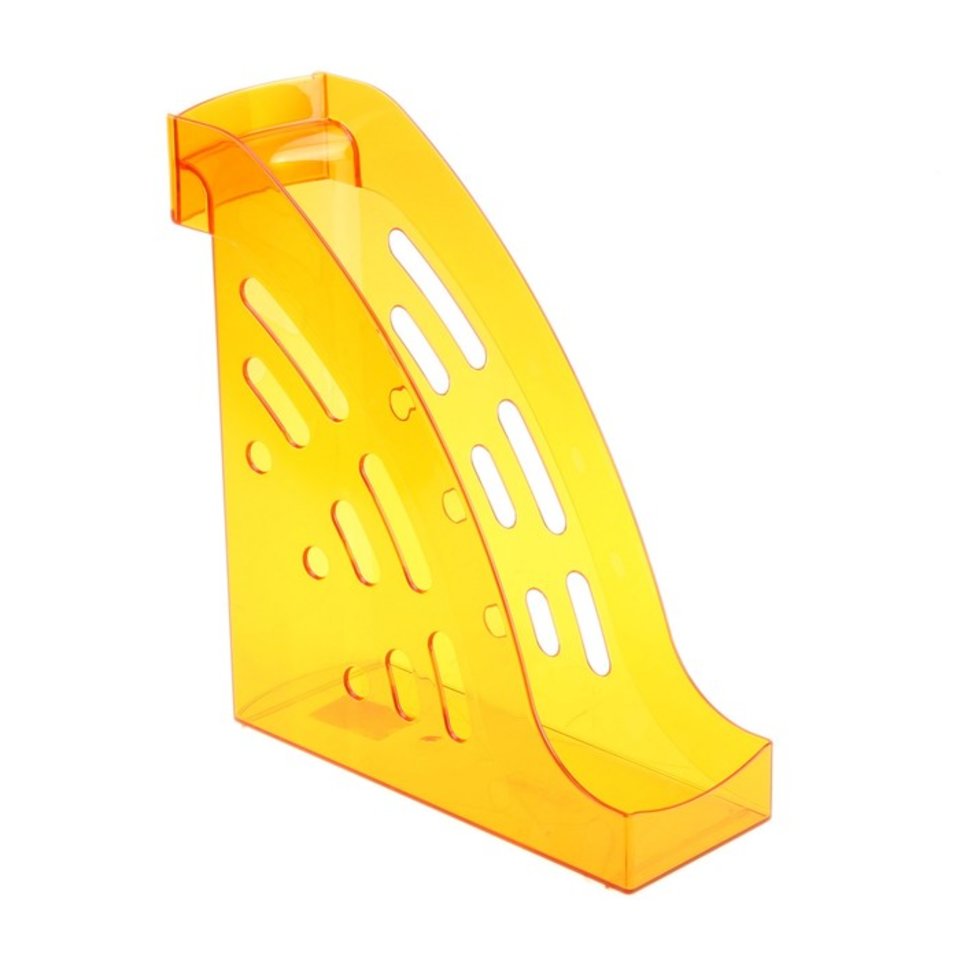 подставка для бумаг вертикальная Торнадо Стамм ЛТ409 желтая