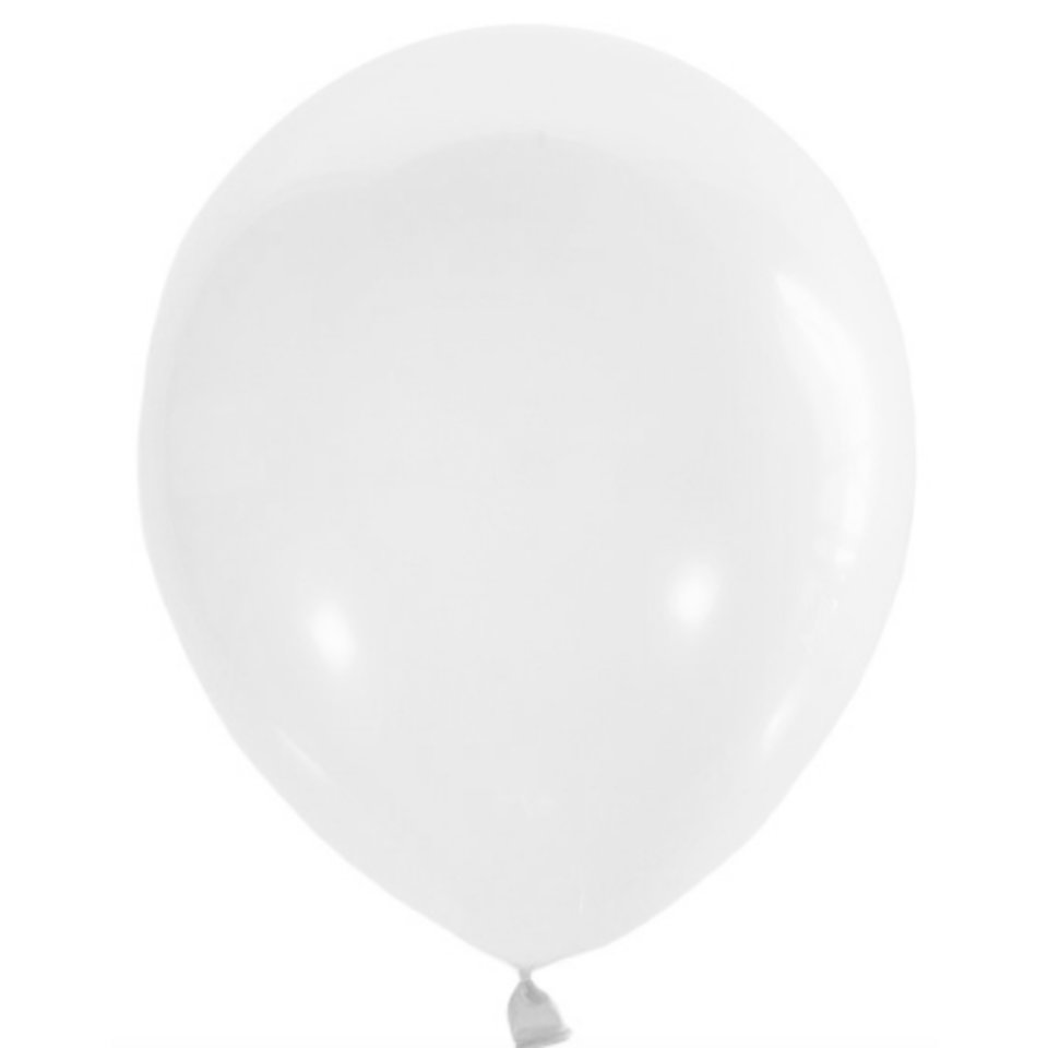 шар для декора Белый 004 пастель 30см 436129 100870/711002
