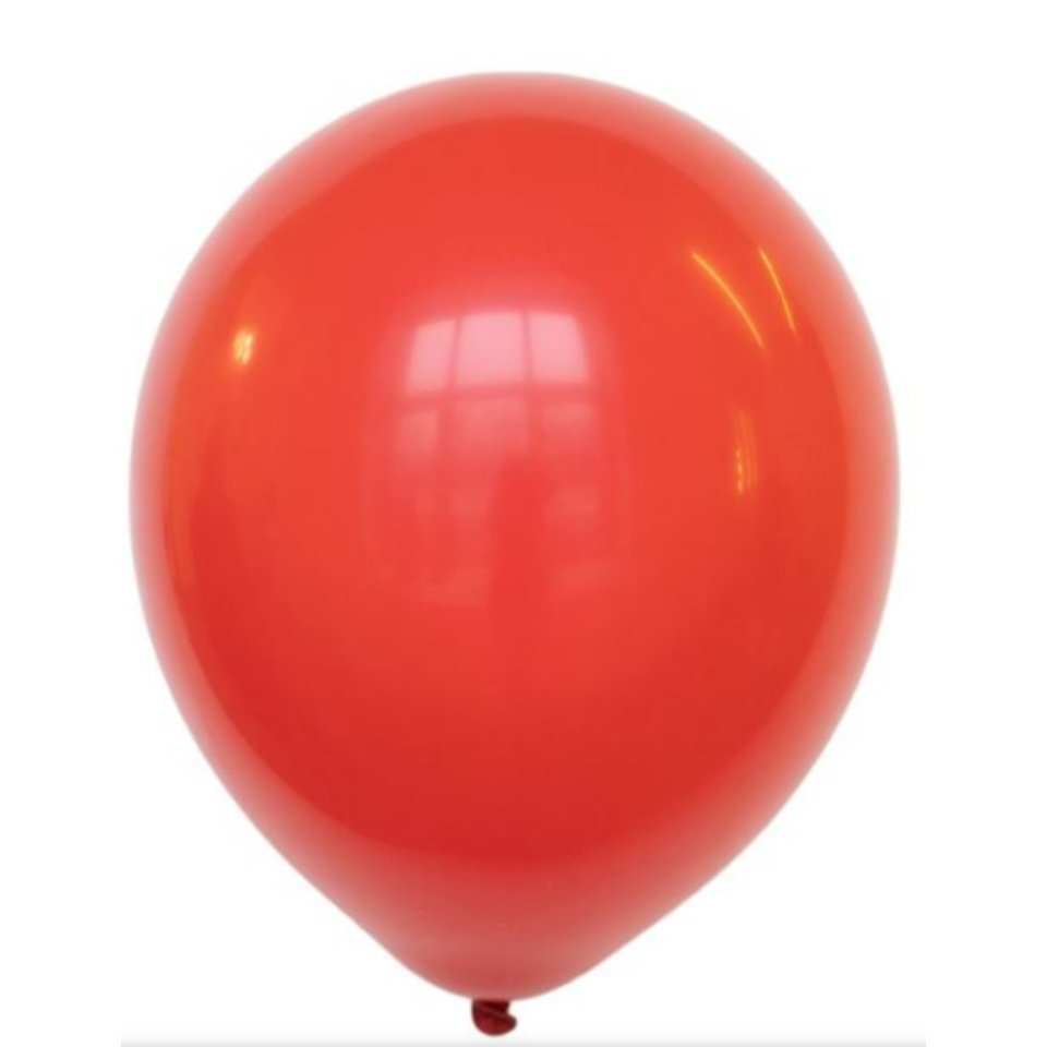 шар для декора Красный 006 пастель 30см 436112 100869