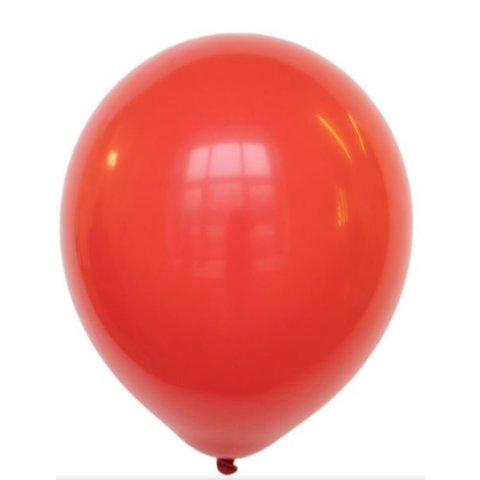 шар для декора Красный 006 пастель 30см 436112 100869