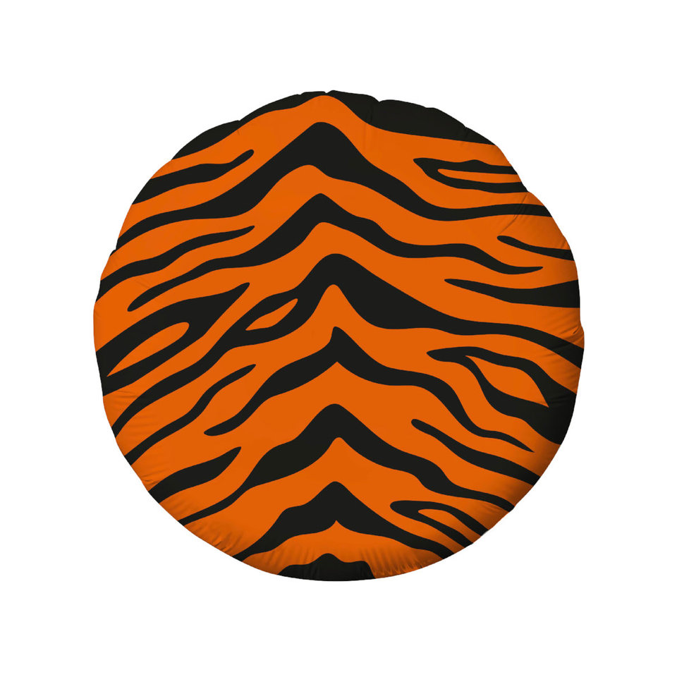 шар фольгированный Зоо Тигр круг 45см 757031