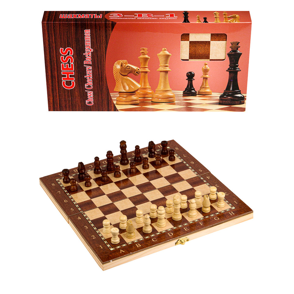игра настольная шахматы, нарды, шашки an02596