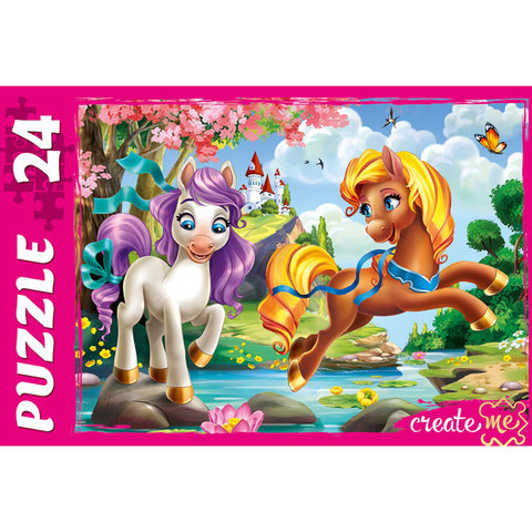 пазл 24 элемента макси Пони на Пруду пу24-0615