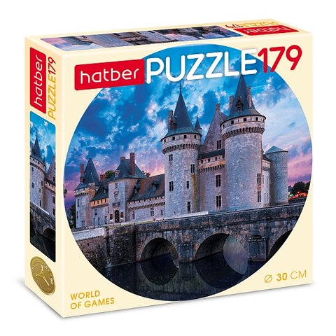 пазл 179 элементов Замки Лауры круглые 11193