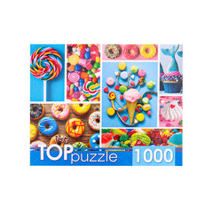 пазл 1000 элементов Любимые Сладости TOPpuzzle гитп1000-4136