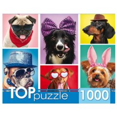 пазл 1000 элементов Забавные щенки гитп1000-4134