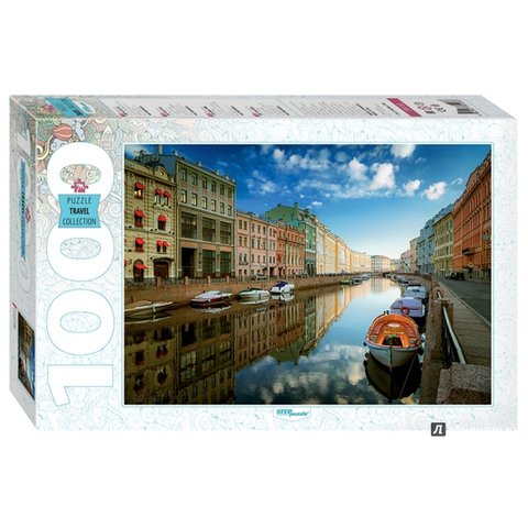 пазлы 1000 элементов Утро на мойке 79113