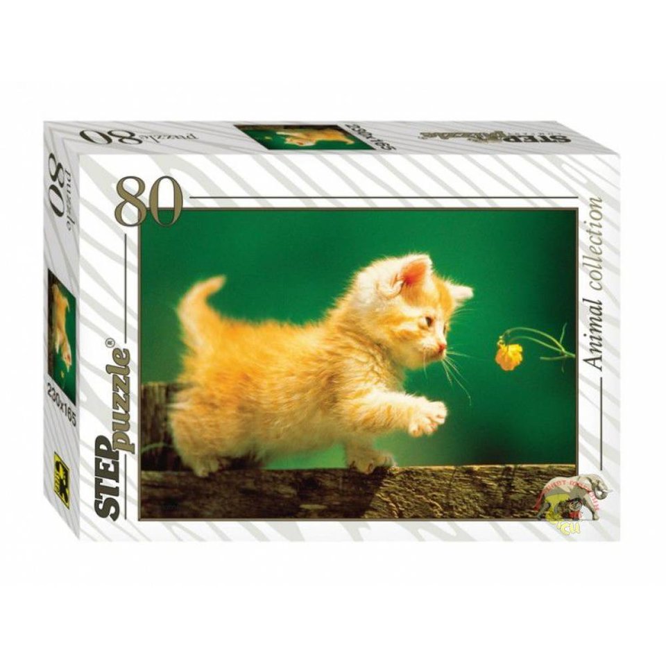 пазл 80 элементов step золотая серия-10 77010