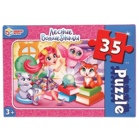 пазлы 35 макси Лесные волшебницы 18062