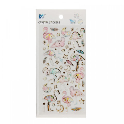 наклейки для декора Фламинго 311432