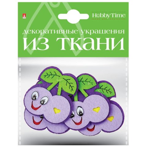 элементы для декора Фрукти Ягоды ткань №14 2-159 10