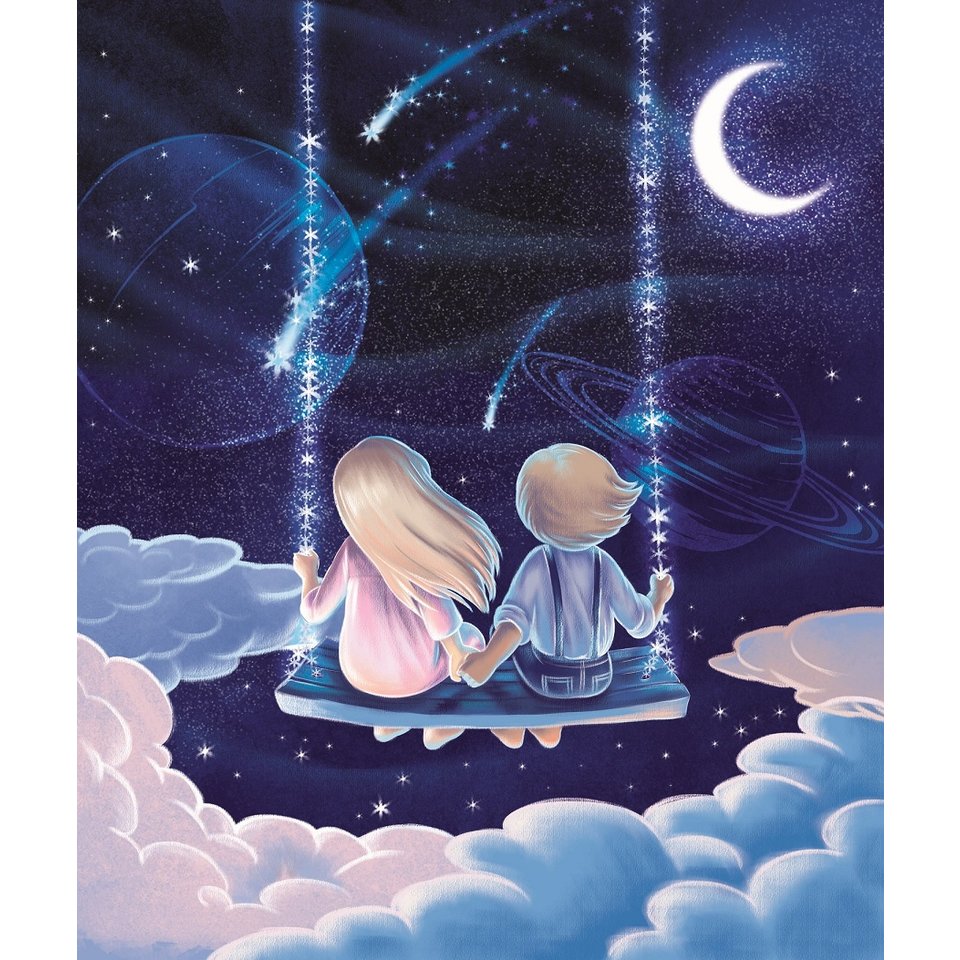 картина по номерам "Мир сновидений" 40х50см х-3586