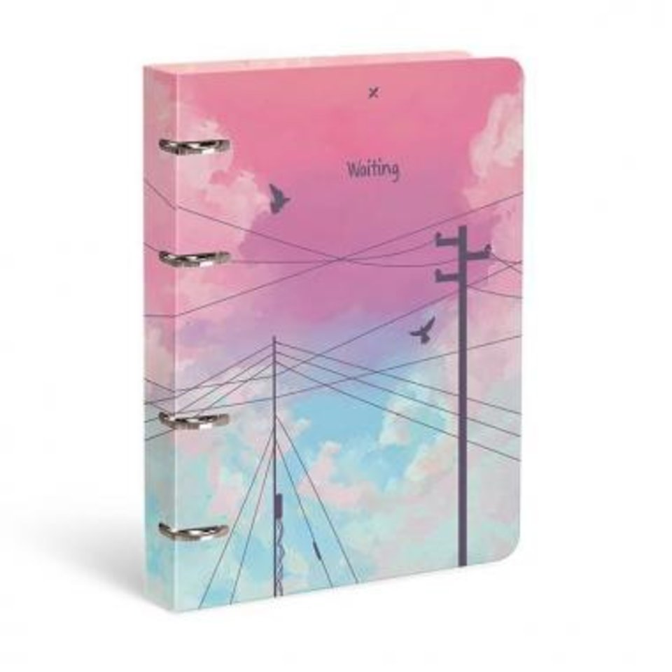 тетрадь на кольцах 120 листов Cotton cloud LXNBCL-CC Lorex 212592