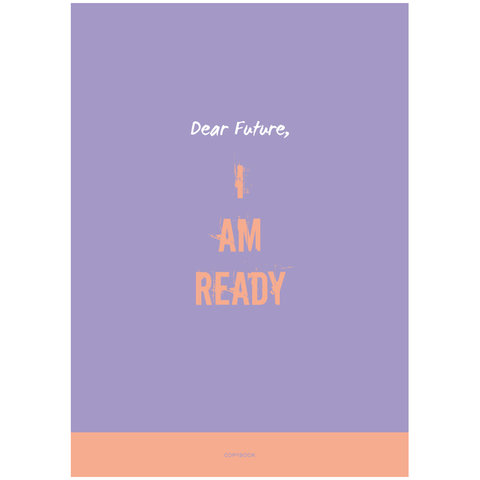 тетрадь на кольцах А4 160 листов "Dear future" 8849 329358