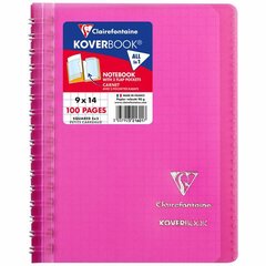 записная книжка А6 50 листов Koverbook 90г/м2 3321601c_pink 307485 розовая